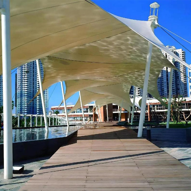 海晏县膜结构景观棚