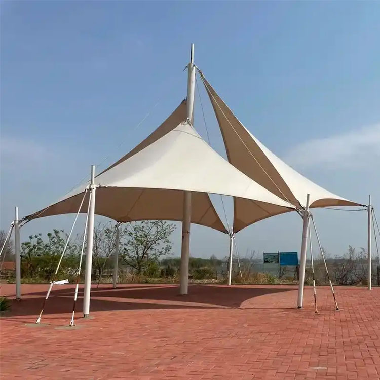 海晏县膜结构景观棚