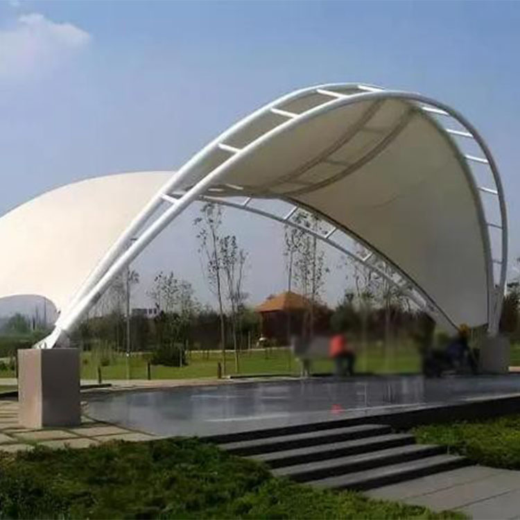 海晏县膜结构景观棚