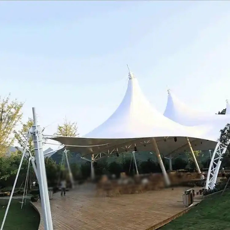 海晏县膜结构景观棚