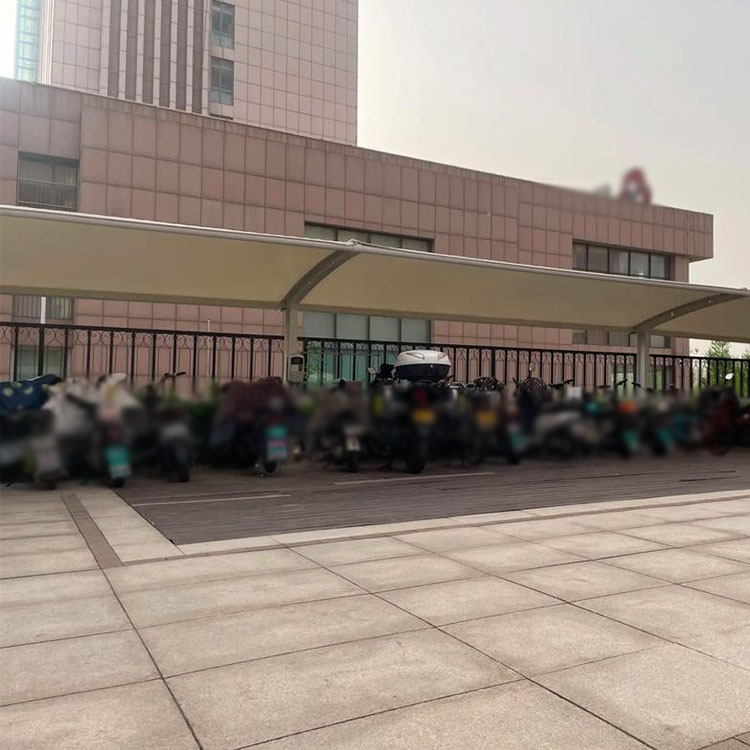 海晏县膜结构电动车棚