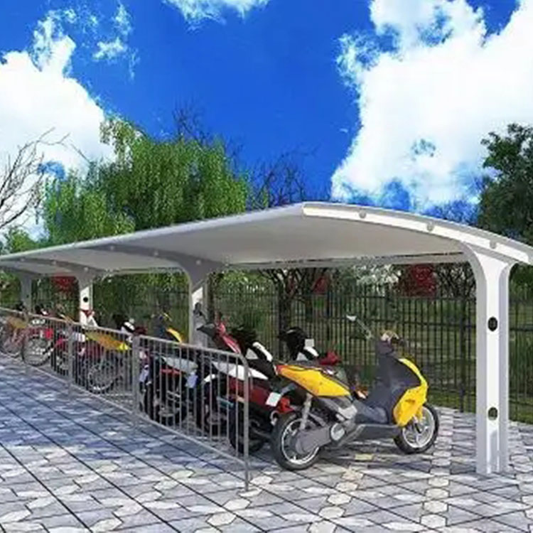 海晏县膜结构电动车棚